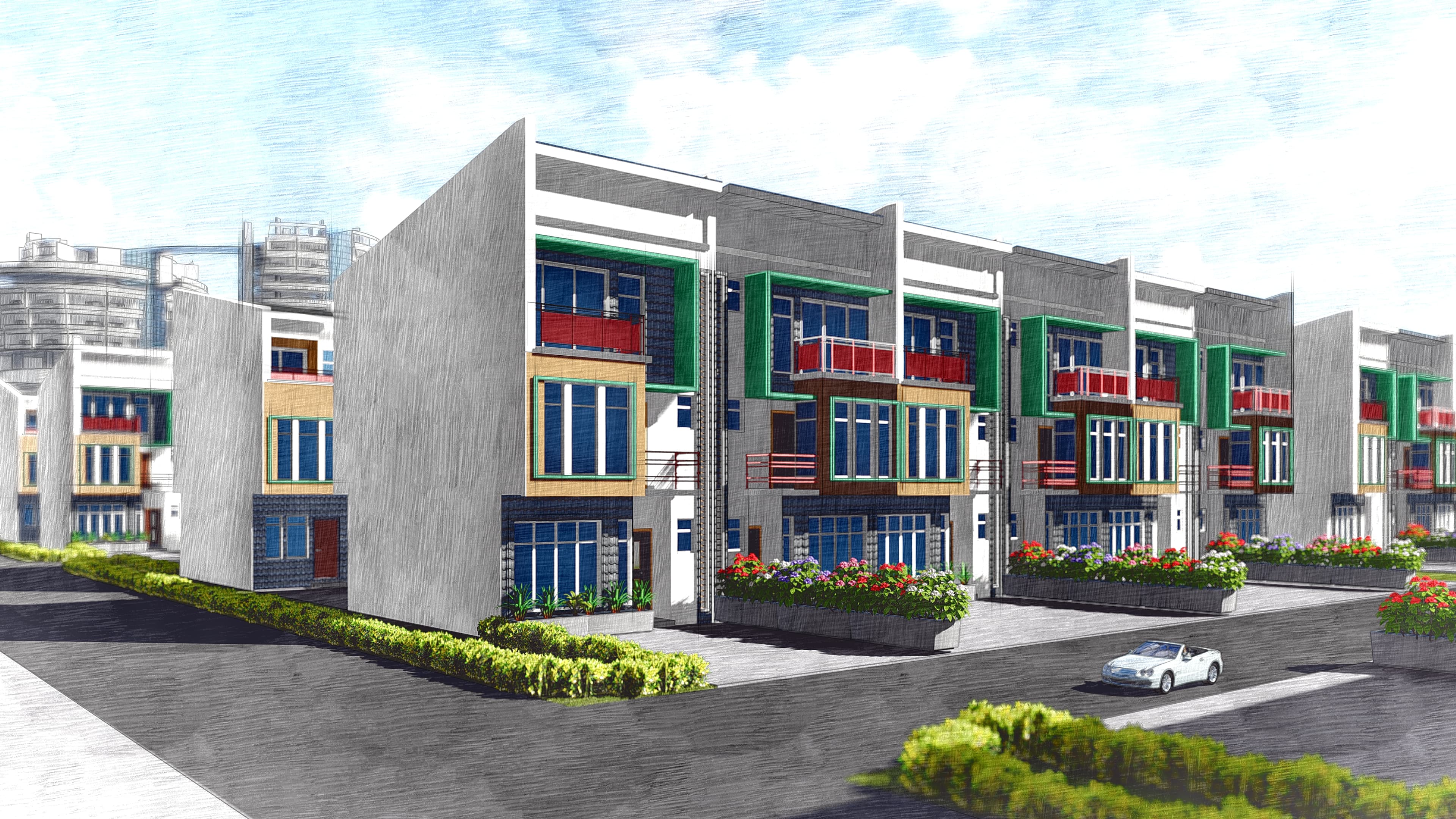 YHM Terraces, Kenning Projects
